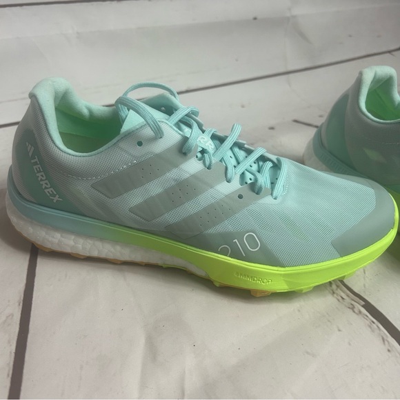 Adidas ULT Running Shoes Women's Low-top Blue/grey/green size 7.5 - Picture 3 of 10